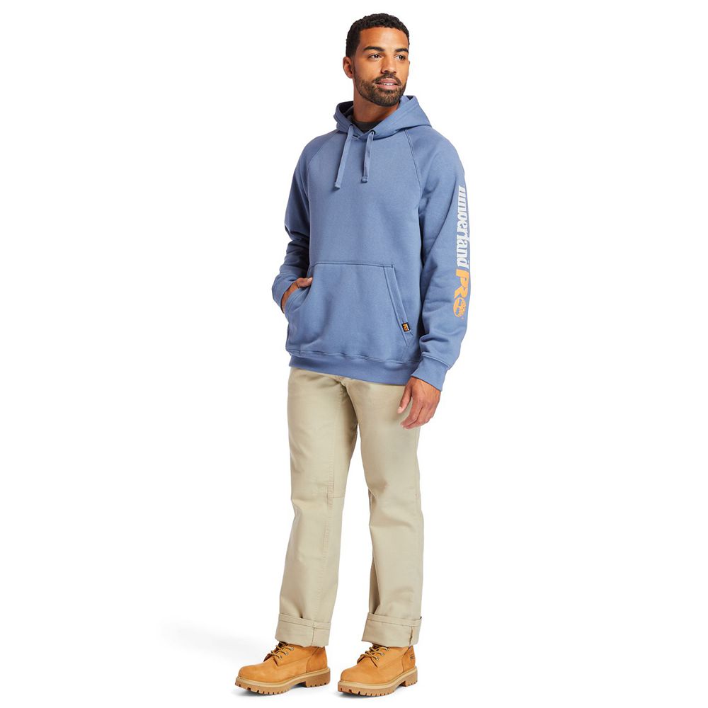 Sudadera Timberland Argentina Hombre - Pro® Hood Honcho Sport Hoodie - Azules - ASXEDP-479